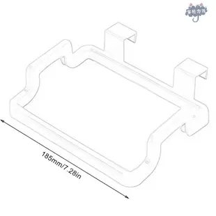 垃圾袋架廚房垃圾收納架 垃圾掛架 簡約不規則廚房門背式手提垃圾袋支架