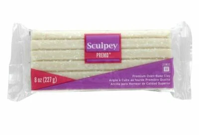 Sculpey PREMO Polymer Clay - Large 227gm Block - Opal Modeling Oven Bake