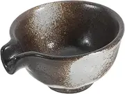 Luxshiny 1pc Mini Japanese Ceramic Dipping Bowls for Soy Sauce and Vinegar Small Condiment Plates for Sushi Appetizers and Side Dishes Versatile and Practical Serving Dish