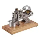 Vaccum Stirling Engine Motor Model Hot Air Steam Power Physical Experiment X2R6