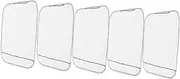 HEALEEP Car Seat Back Protector for Rear Seat 5 Pack Anti-kick Mat Pe Film Material Easy Installation Protect against Stains