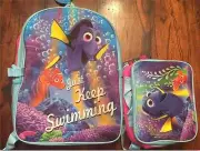NEW DISNEY FINDING DORY BACKPACK AND LUNCHBAG LUNCH BOX SET