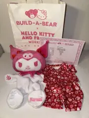 Build a Bear Kuromi Valentines and Pajamas