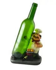 BBQ Master Grill Chef Polyresin Bottle Holder