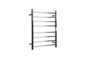 HOTWIRE Hotwire Heated Towel Rail - Round Bar (H700mmxW530mm) with Timer - Chrome
