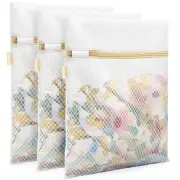 Mesh Laundry Bags, Washing Machine Wash Bags, Reusable and Durable Mesh Wash ...