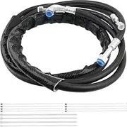 Rear Aux AC Line Set Air Conditioning Hoses Compatible with 2008-2011 Dodge Grand Caravan/Caravan 2008-2011 Chrysler Town & Country Minivans Replace # C4677
