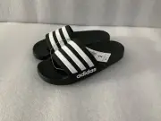 Adidas Kids Adilette Shower Slides Black White G27625 SIZE 12K 2Y 3Y