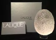 NEW Lalique Crystal Egg Figure Lady Bug New in Original BOX in Mint Condition