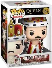 Funko Pop! Rocks: Freddie Mercury King Multicolor, 3.75 inches