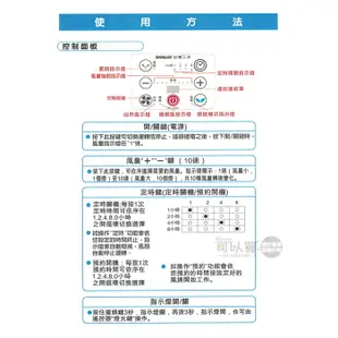 SANLUX 台灣三洋 ( EF-14DRD ) 14吋 DC直流馬達電風扇 -原廠公司貨