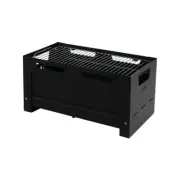 Glow Folding Cobram Camper Fire Pit with Grill & Tote Camping Heater Portable