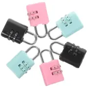 6Pcs Kids Lock Children Lock Portable Pad Lock Locker Storage Box Diary