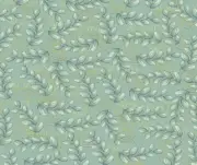 LEAVES GREEN ALL OVER PATTERN COMPUTER MOUSE PAD 9 X 7