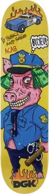 DGK Bilyeu Protect & Serve Deck 8.06" Skateboard Deck Kevin Bilyeu pro model