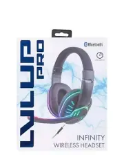 Lvl Up Pro Vivitar Infinity Wireless Headset With Microphone Bluetooth Light-up