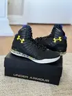 UNDER ARMOUR CLUTCHFIT DRIVE CURRY 2014 SZ 10 BLACK WHITE YELLOW 1246931-008 PE