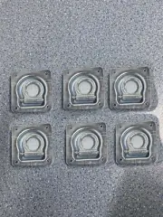 6 x Heavy Duty Lashing Ring Tie Down Point Anchor Ute tray box Trailer Recessed
