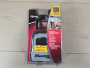 Master Lock 5400D Set Your Own Combination Portable Lock Black New