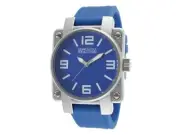 Brand New Kenneth Cole Men's Reaction Blue Rubber Strap Watch RK1304
