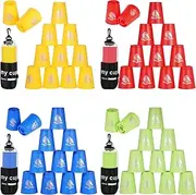 yeesport Sport Stacking Cups, Speed Training Game for Challenge Competition, Plastic Stacking Cups33