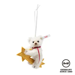STEIFF德國金耳釦泰迪熊-Teddy Bear on Shooting star ornament L/E2000 (限量版)
