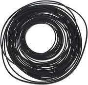 Transmission Belt 1 * 1mm Tape Replacement Rubber for CD for DVD Cassette Tape Recorder Turntable Strap Belt for CD-ROM for Video Machines V-Belt