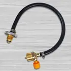 Gas Stove Propane Refill Adapter Aluminum Alloy Tank Adaptor for Outdoor Camping