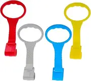 4 Pack Toddler Pull up Rings Exercise Assistant for Infants Crib Hanging Toy Safe Montessori Toys for Babies