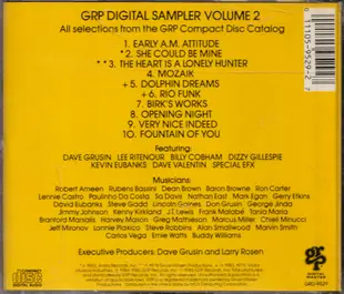 GRP Digital Sampler Jazz Vol. 2
