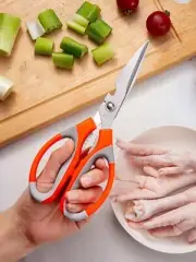 1 Pc Multifunctional Scissors Ultra Sharp Stainless Steel Kitchen Shears NEW