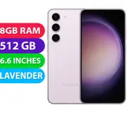 Samsung Galaxy S23 Plus 5G (512GB, Lavender) Australian Stock - As New