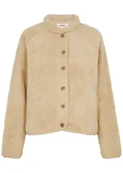 Ymc Beach Fleece Jacket - Beige - M (UK12 / M) M (UK12 / M)