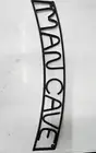 MAN CAVE Metal Rebar Rustic Wall Art American Made