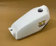 Yamaha XT 250 3Y3 4Y1 White Painted Steel Petrol Fuel Tank 1980-1990 |Fit For