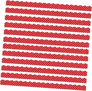 DOITOOL 12pcs Magnetic Bulletin Board Trim Border Decoration DIY Wall Board Edging with Elegant Patterns Easy to Install for Classroom and Home Decor