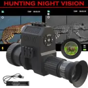 1.3" 720P Infrared Night Vision Rifle Scope Record Hunting Sight 850nm IR Camera
