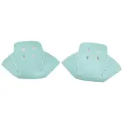 1 Pair Roller Skates Toe Guards Protectors PU Roller Skate with 4 Holes3485