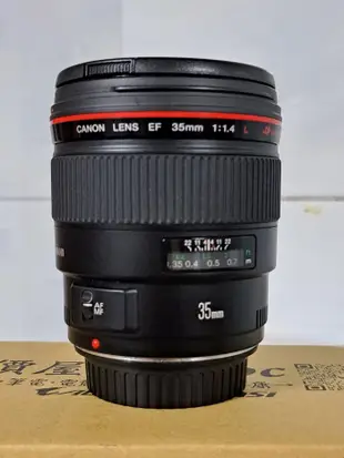 極新 Canon EF 35mm F1.4L 第1手鏡頭 公司貨