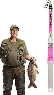 Portable Fishing Rod | Portable Fishing Rod EVA Handle Lure Pole,Lightweight Casting Fish Gear for Starter & Backpack