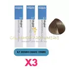 X3 New Majirel 8/1 Blonde Light Ash L'Oreal Color Permanent Color 3PZ