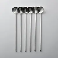 在飛比找PChome24h購物優惠-德國 WMF 不鏽鋼兩用型湯匙吸管組 不鏽鋼吸管 20cm 