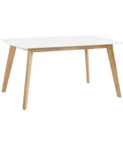 Walker Edison 60in Retro Modern Wood Kitchen Dining Table