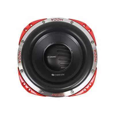 Orion HCCA104 2000 Watts RMS 10" HCCA Series Dual 4 ohm Competition Subwoofer