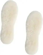 Ipetboom 1Pair Wool Winter Insoles Warm Shoe Cushions for All Day Comfort Breathable and Durable Foot Support for Boots and Shoes