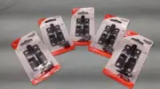 LOT OF *5* National Hardware N151-522 3" Barrell Bolt, Black, FREE SHIPPING