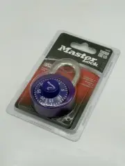 Master Lock 1526D Locker Lock Combination Padlock 1 Pack Purple