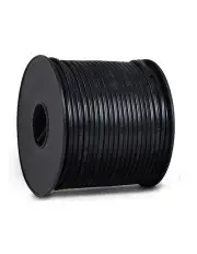 [Giantz] Twin Core Wire 4mm 2 Sheath Electrical Cable 100m in Black