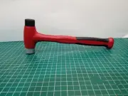 SNAP ON TOOLS HBPT16 16oz RED HANDLE SOFT FACE NON-MARRING HAMMER MALLET