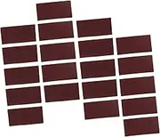 CHILDWEET 20Pcs Self Stick Sanding Discs for Woodworking Static Sandpaper Sheets for Detail Projects Includes Grit